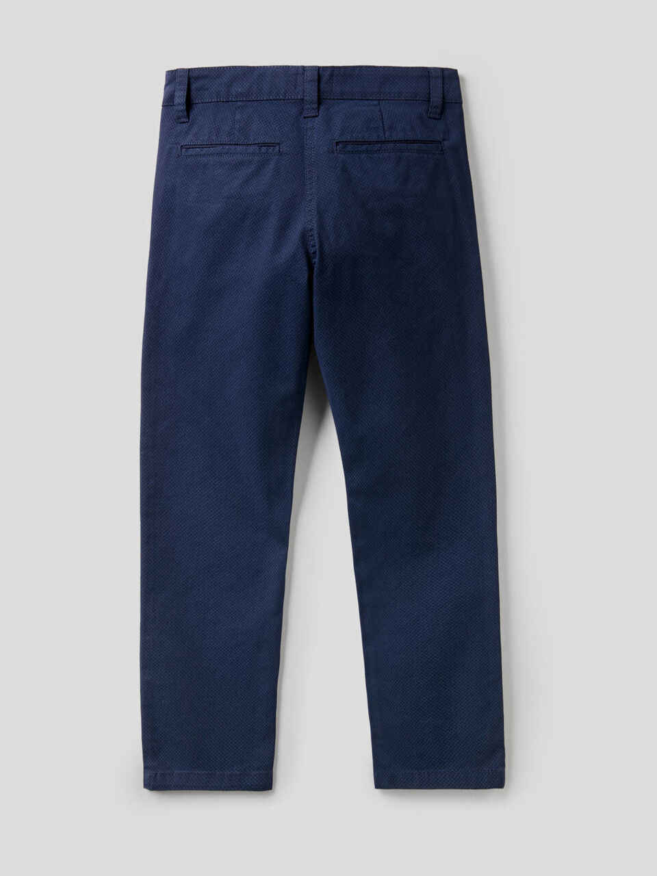 Pantaloni in cotone stretch stampato image number 2