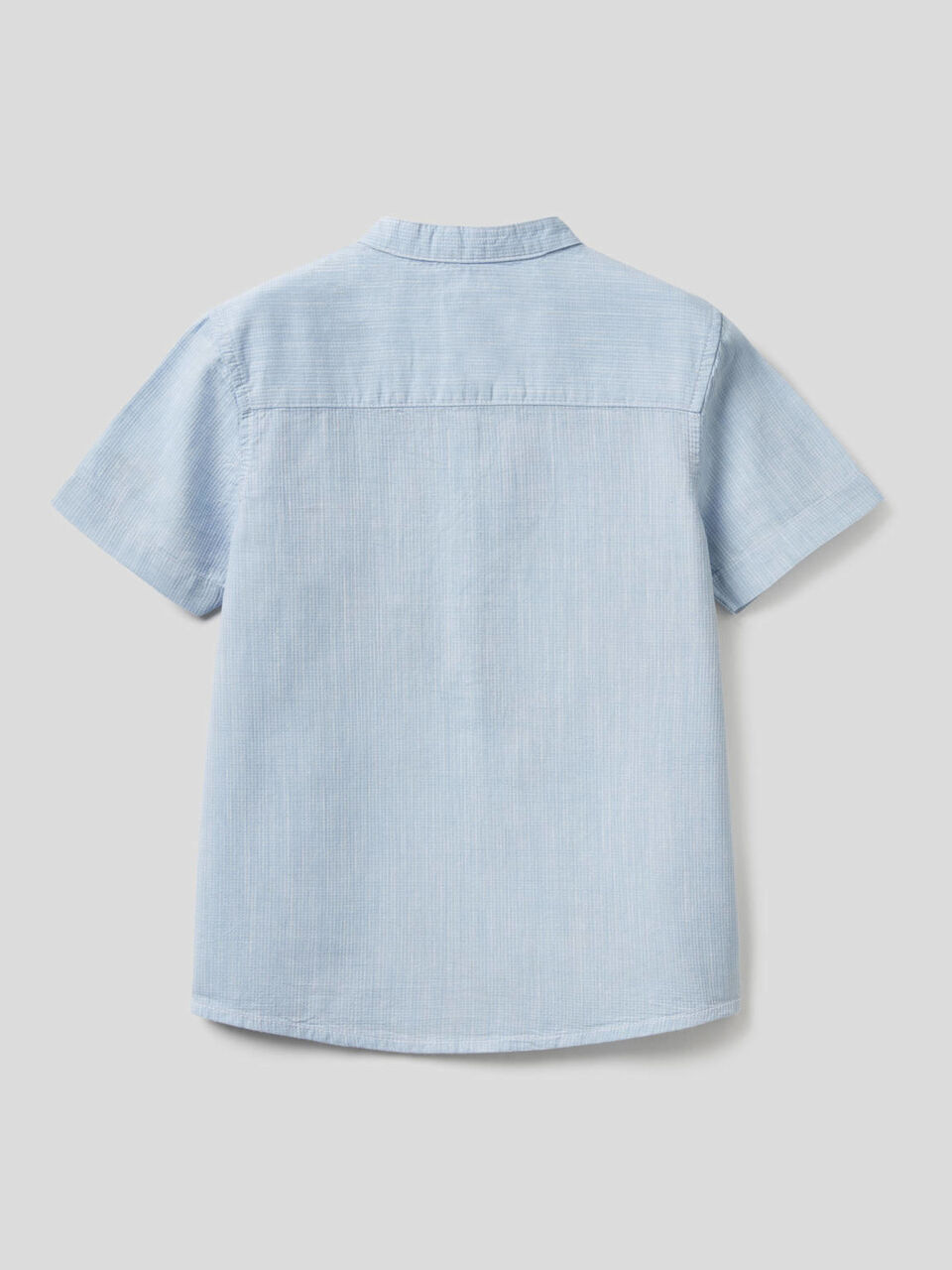 Camicia a manica corta 100% cotone image number null