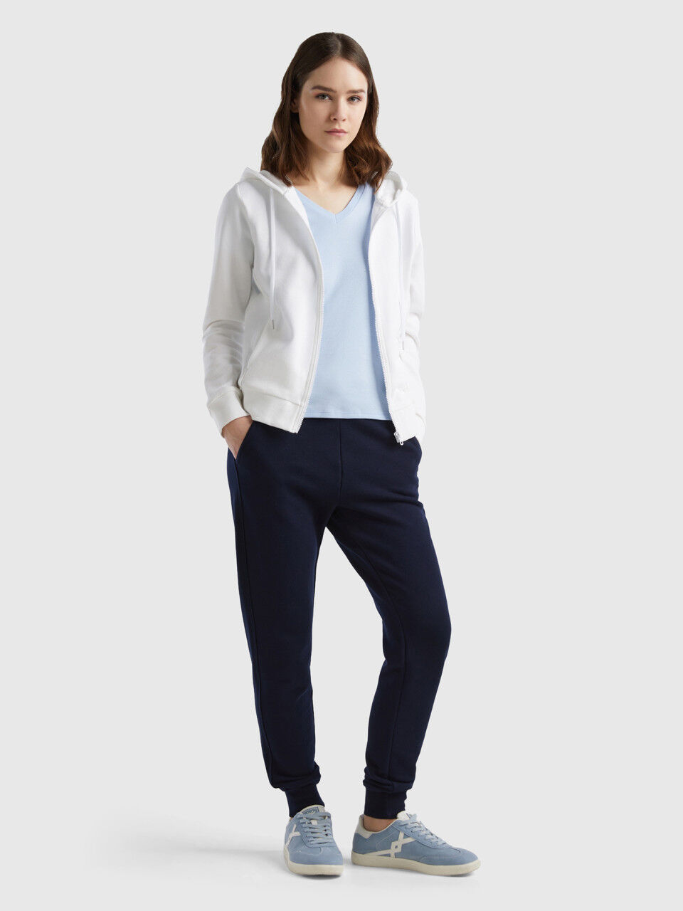 Pantaloni felpa hot sale benetton