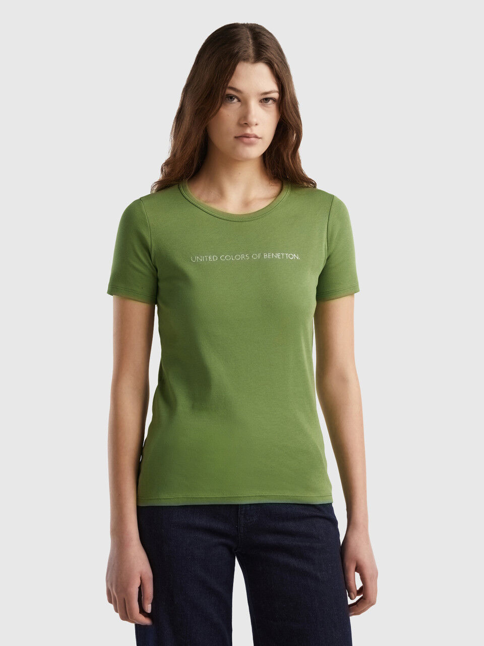 Benetton t hot sale shirt donna