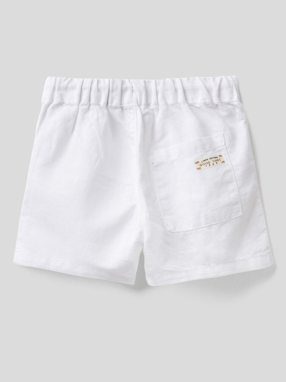 Pantaloncini in misto lino image number 2