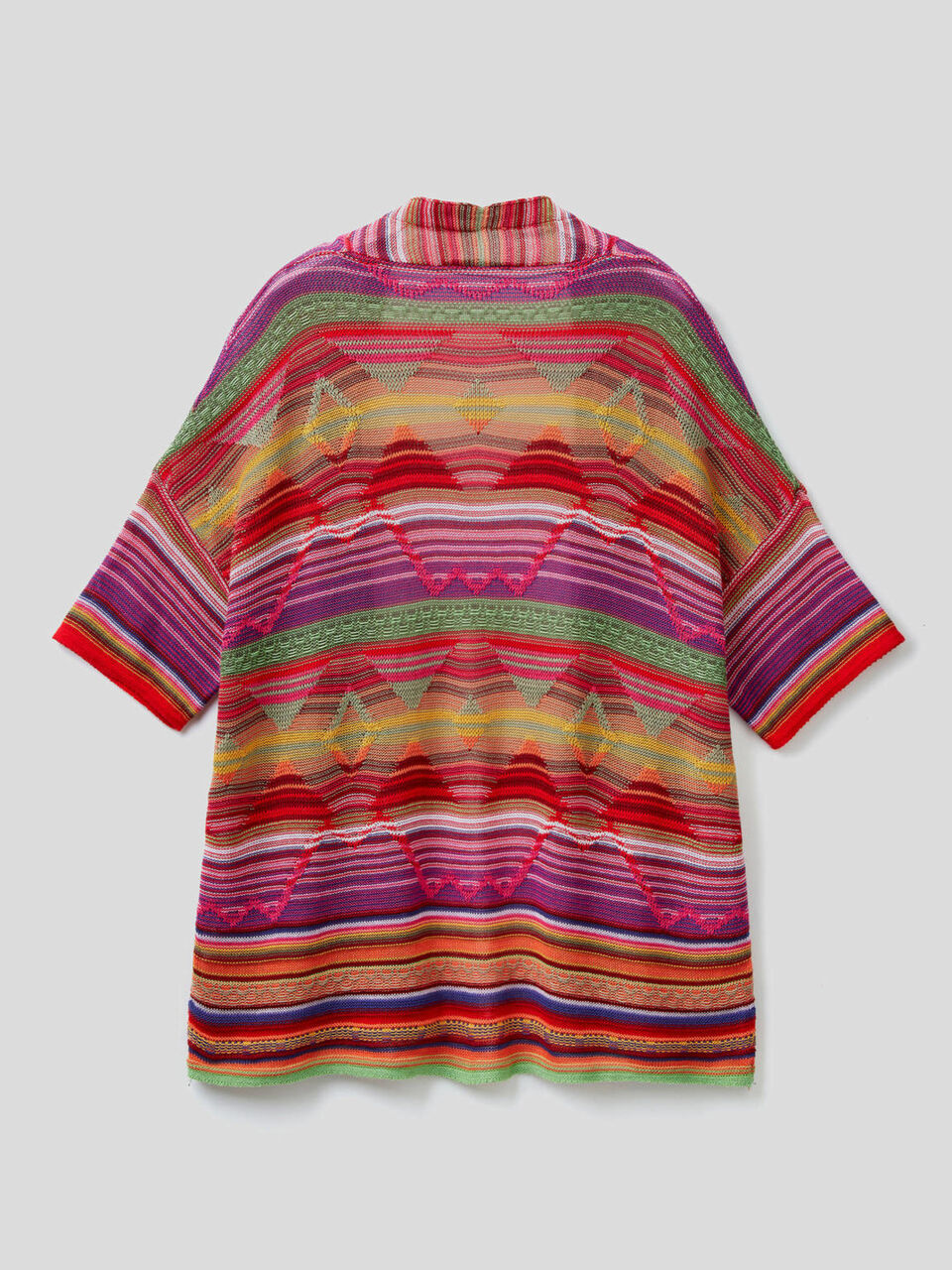 Cardigan multicolor in puro cotone image number 2