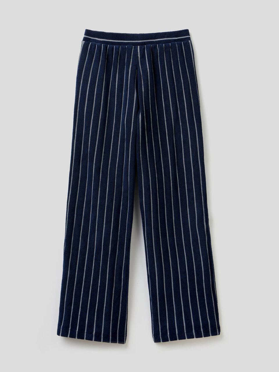 Pantaloni palazzo a righe image number 2