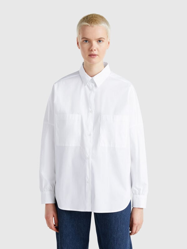 Camicia over fit Donna