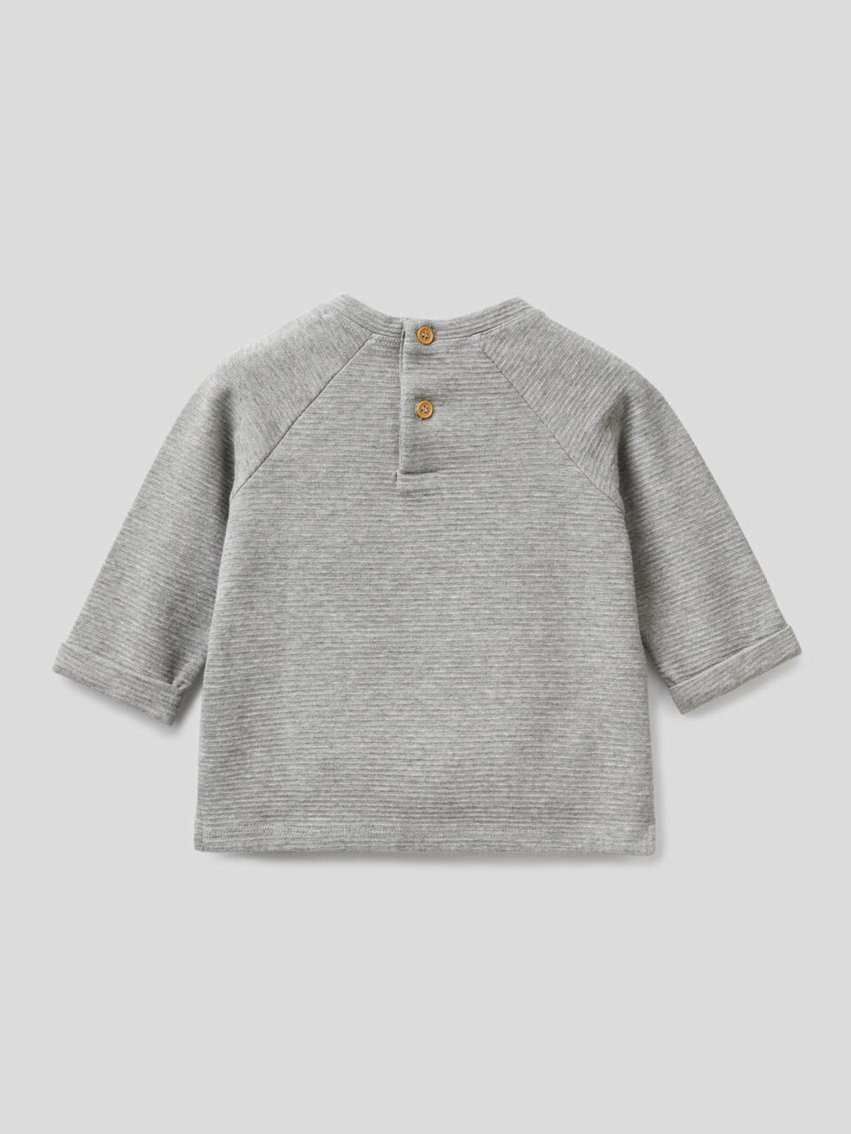 Felpa in cotone biologico stretch image number 2
