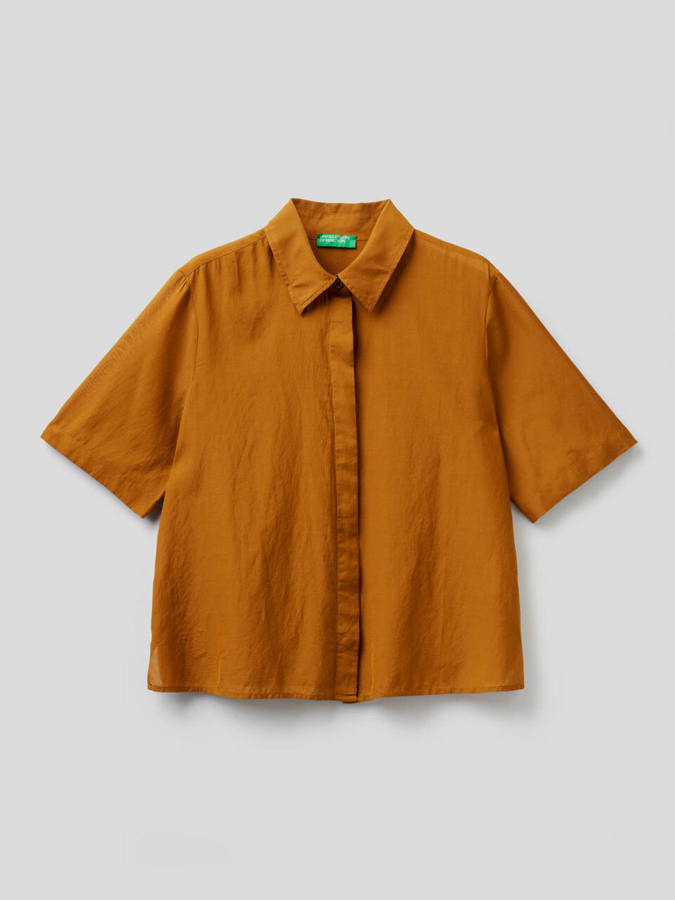 Camicia leggera a manica corta image number 1