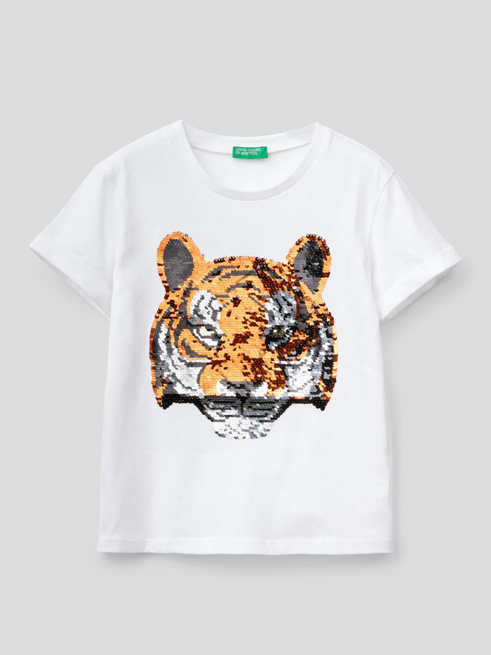 T-shirt con paillettes image number 1