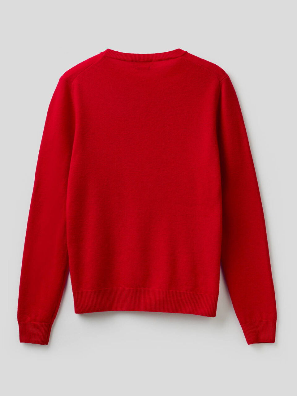 Maglia girocollo in pura lana vergine image number 2