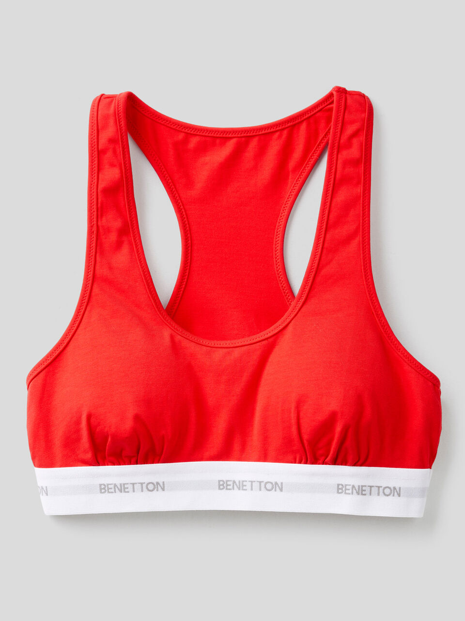 Top in cotone bio stretch image number 1