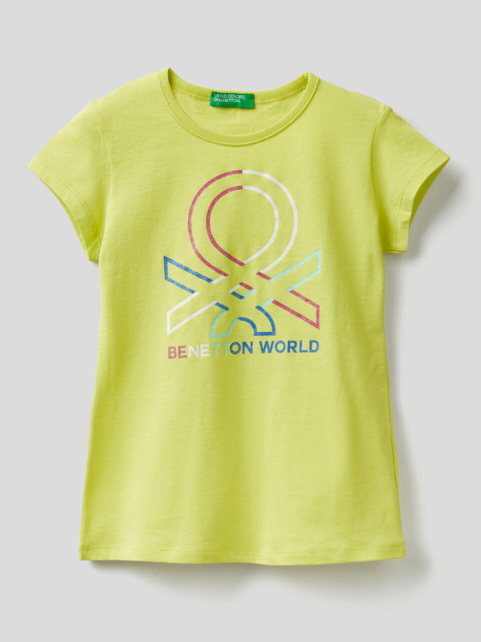 T-shirt in puro cotone con stampa image number 1