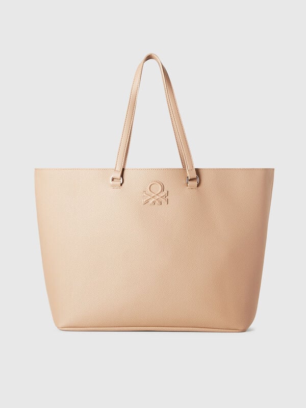 Tote Bag in tessuto spalmato Donna