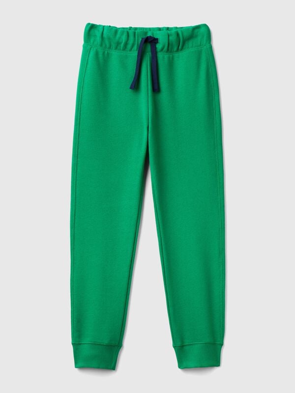 Pantaloni in felpa con logo Bambino