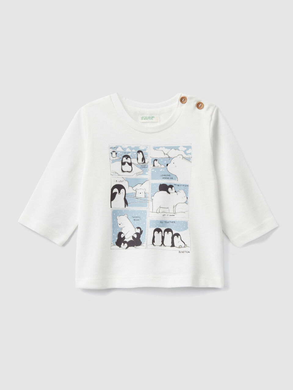 T-shirt in cotone biologico image number 1