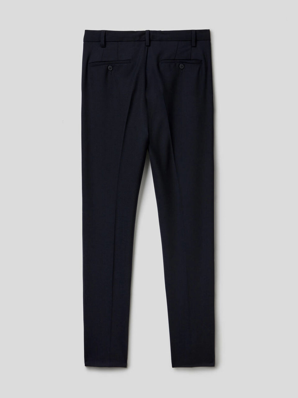 Pantaloni slim fit in fresco lana image number 2