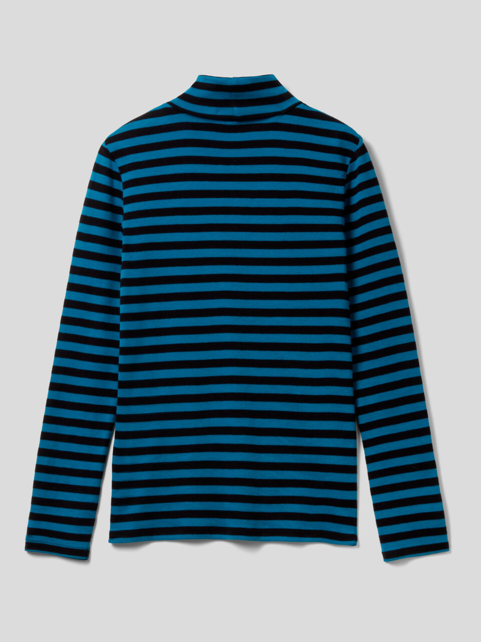 T-shirt lupetto a righe image number 2