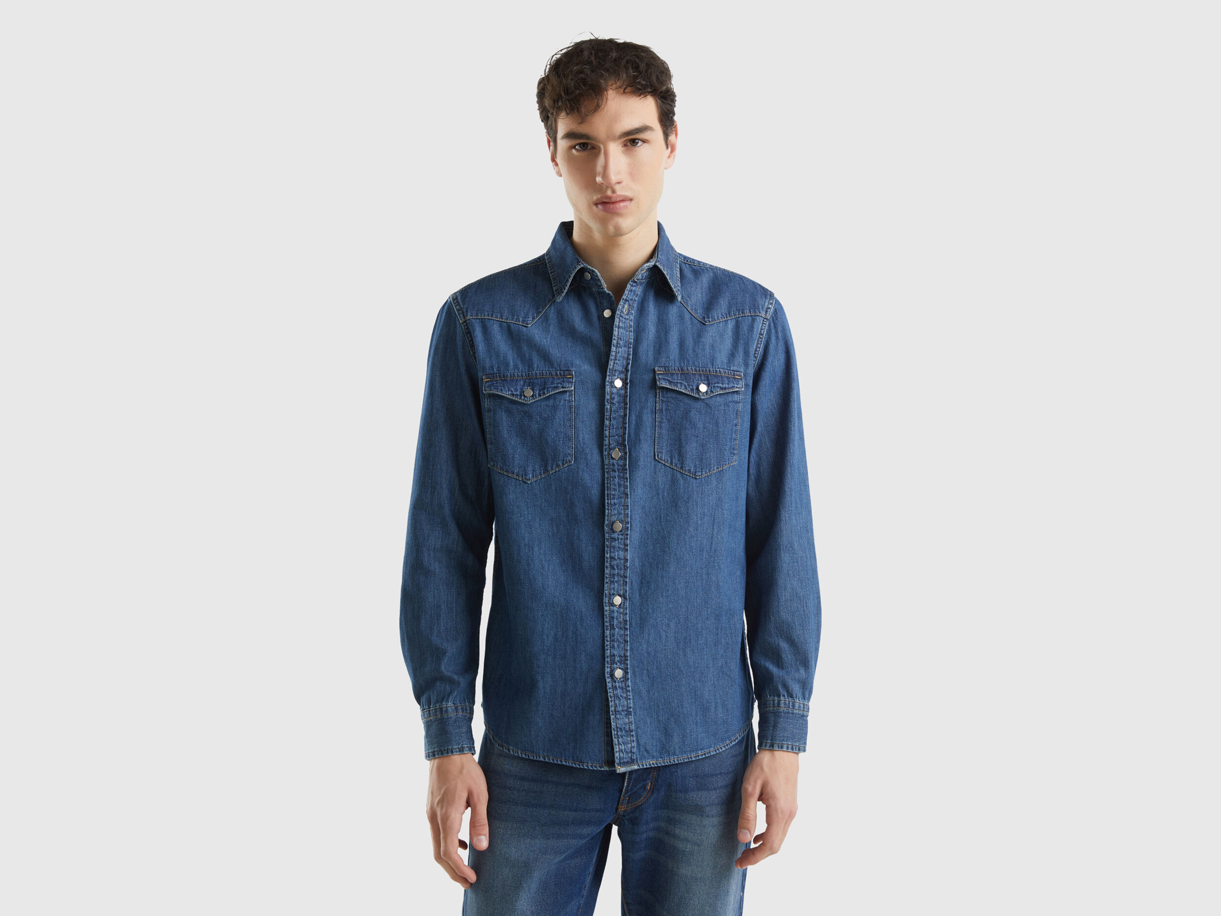 Jeans benetton sale uomo regular