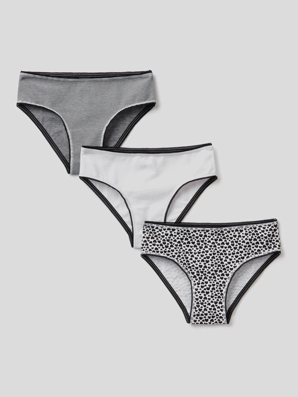 Tre slip in cotone stretch image number 1