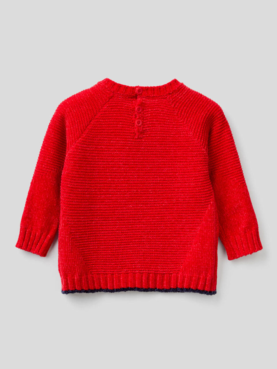 Maglia in ciniglia con taschini image number 2