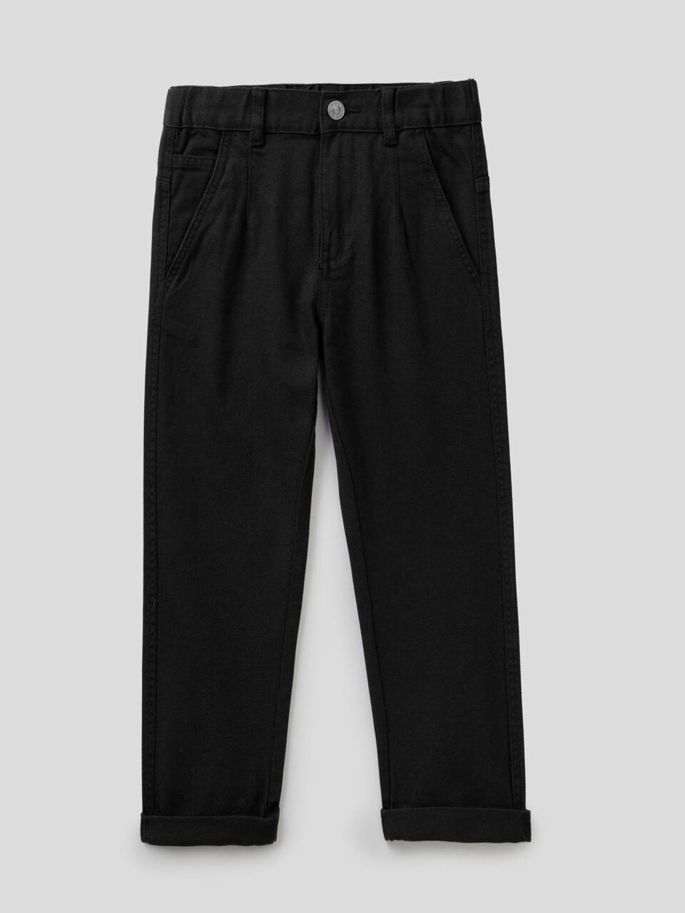 Jeans loose fit in cotone biologico image number 1