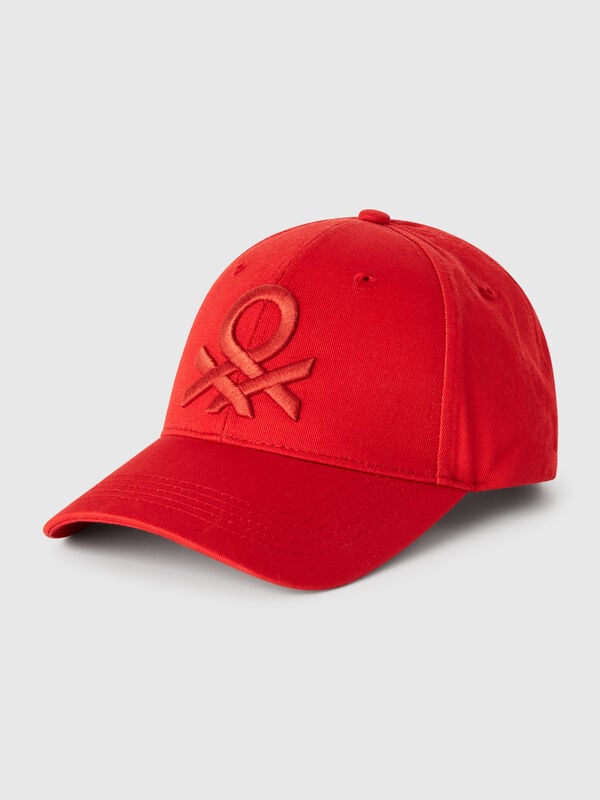 Cappello baseball con logo ricamato Uomo