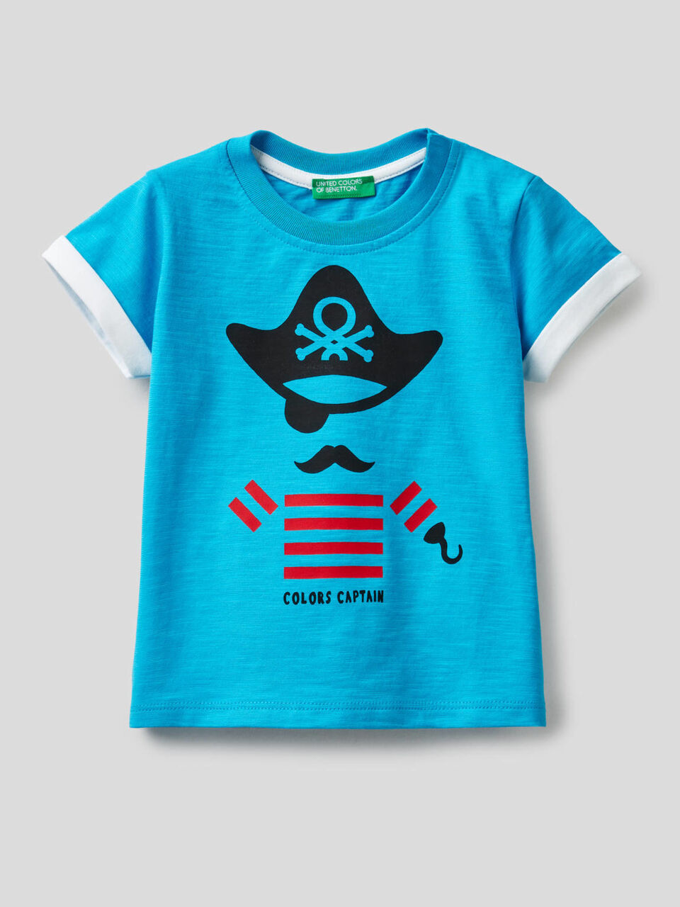 T-shirt in cotone con stampa image number 1