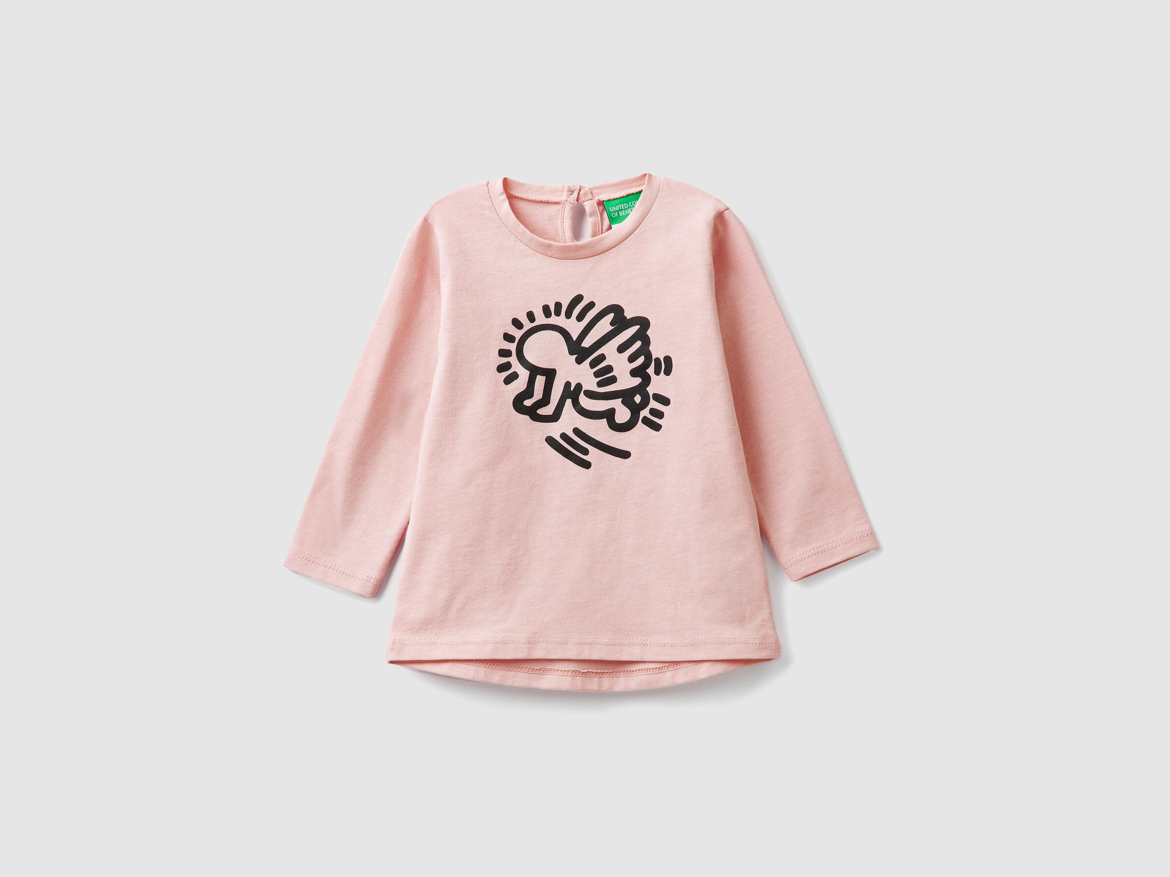 T-shirt con stampa "Keith Haring" image number null