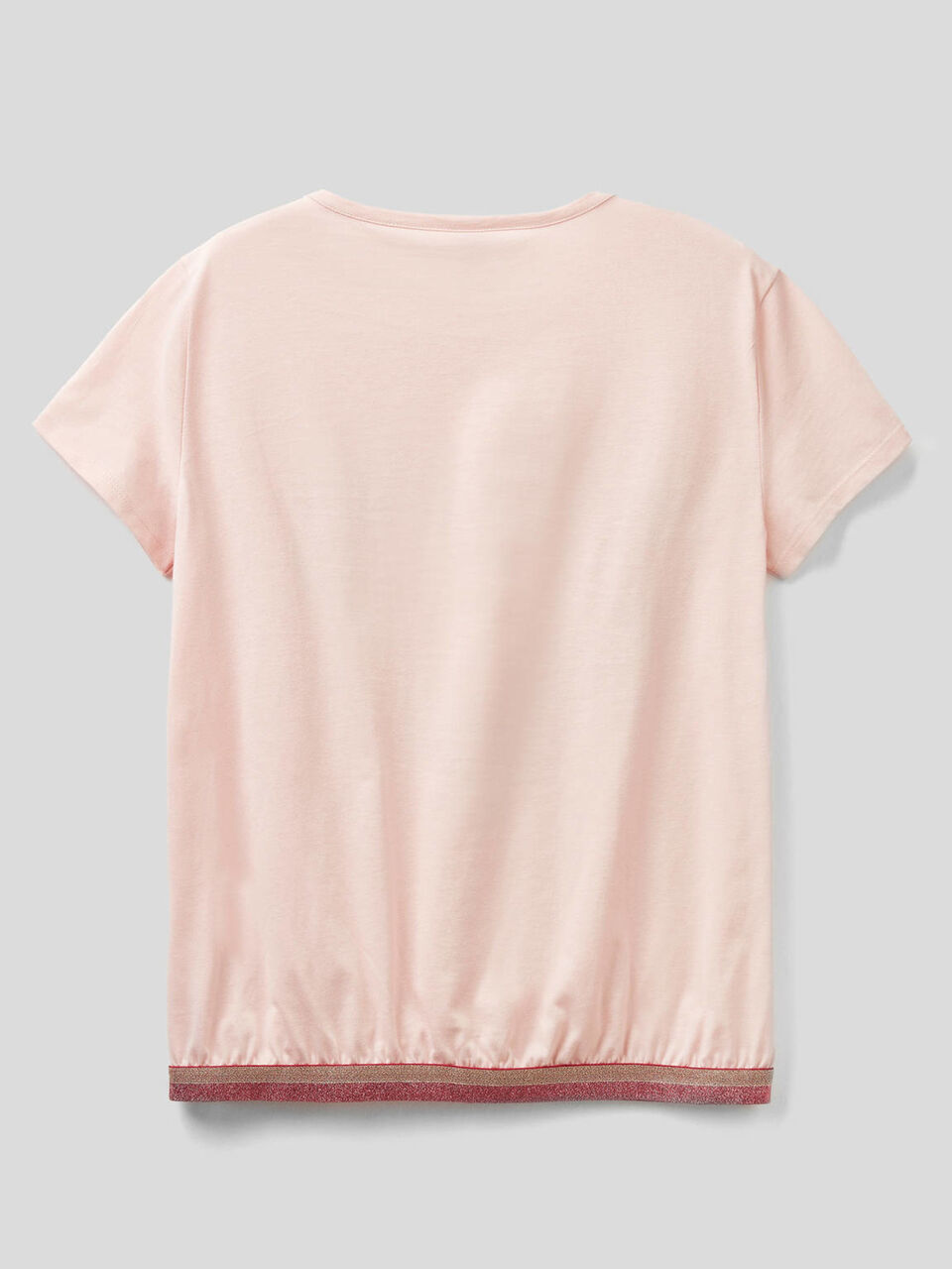 T-shirt stampa Peanuts con elastico lurex image number 2