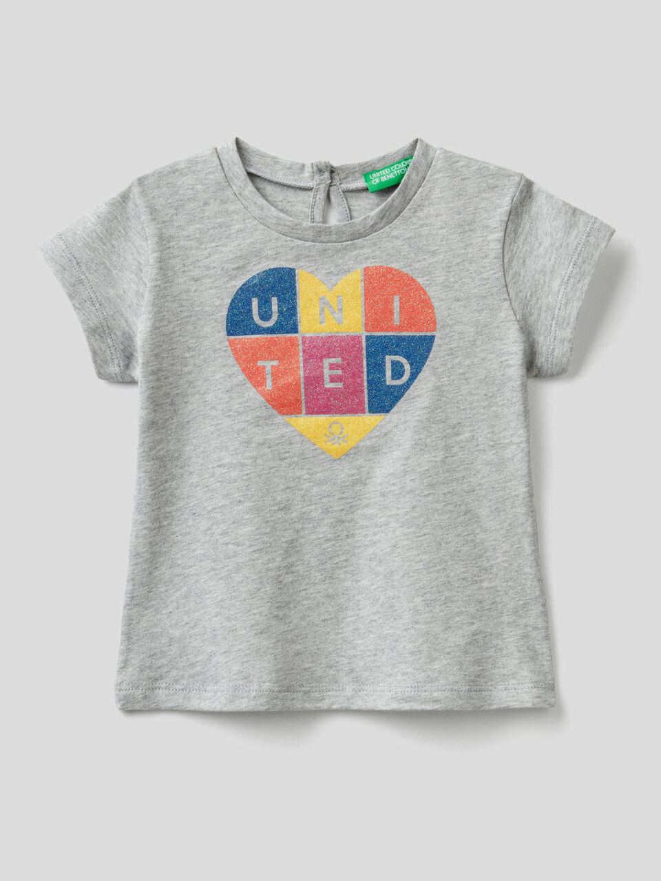 T-shirt in cotone biologico con stampa image number 1