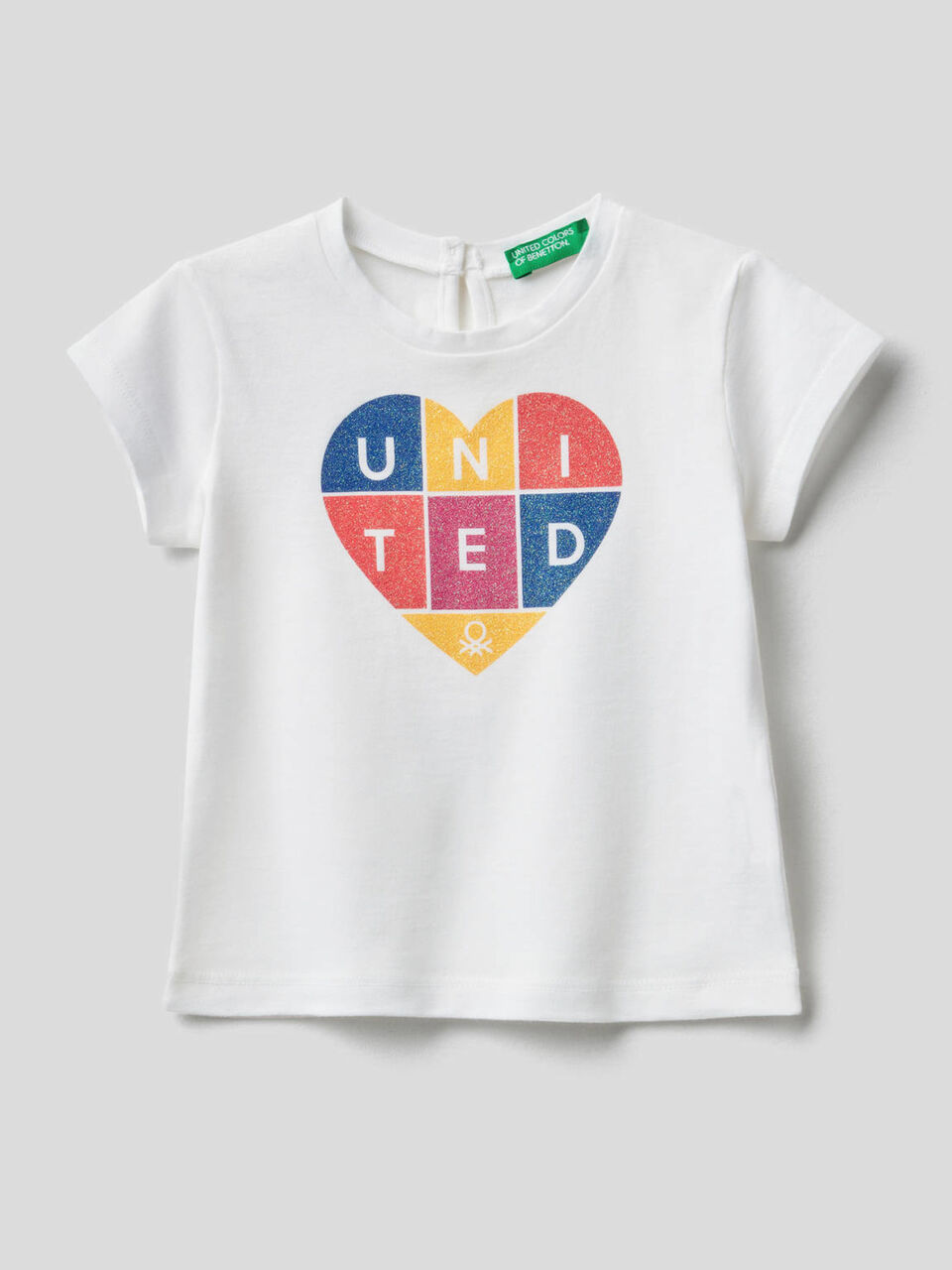 T-shirt in cotone biologico con stampa image number 1