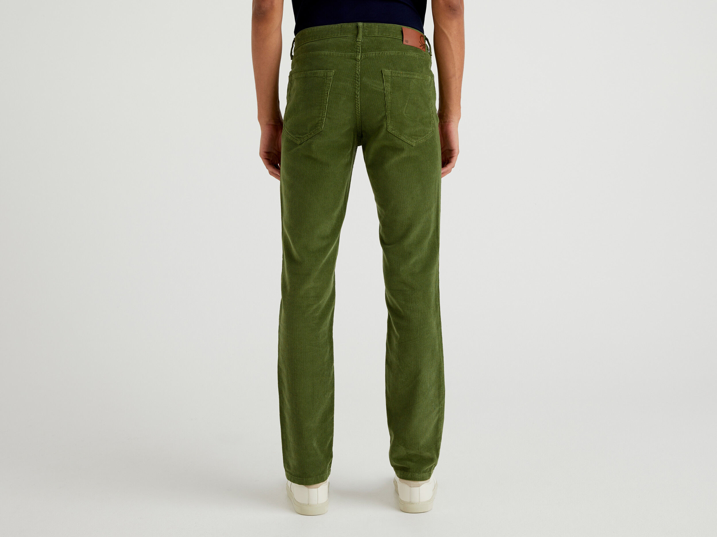 United Colors of Benetton Uomo Abbigliamento Pantaloni e jeans Pantaloni Pantaloni in velluto Pantaloni Cinque Tasche In Velluto 