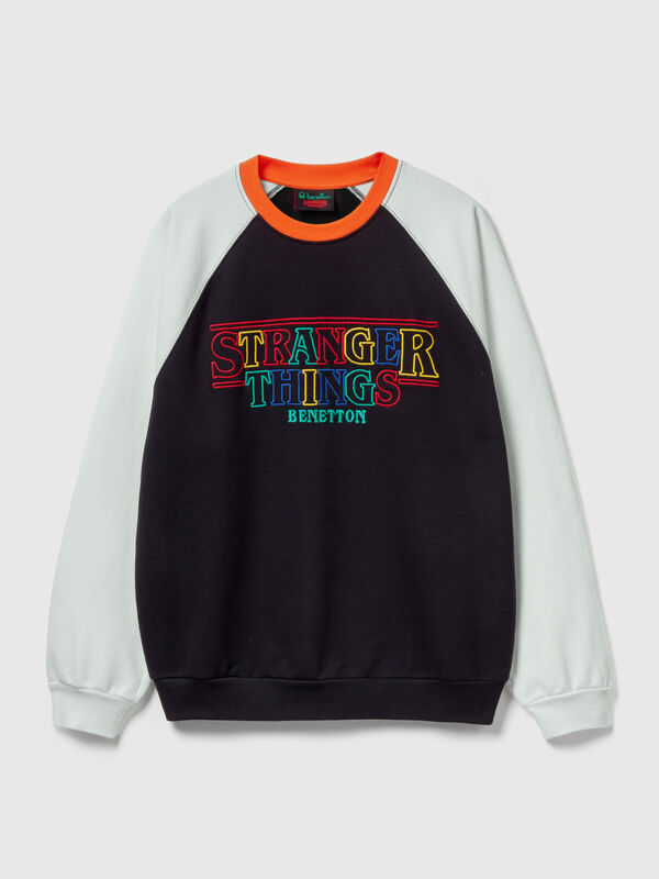Felpa relaxed fit Stranger Things Uomo