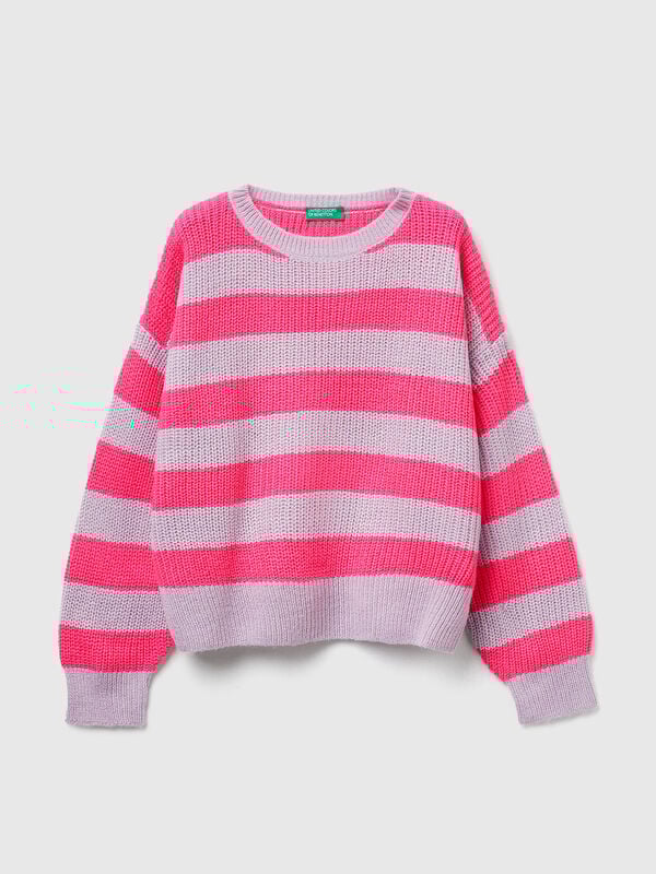 Maglione a righe Bambina