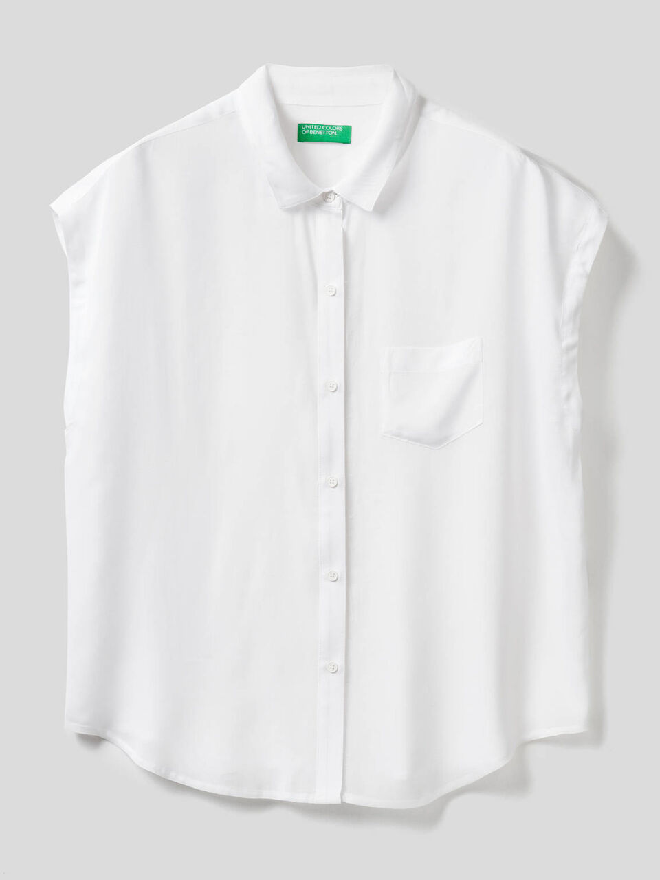 Camicia fluida a manica corta image number 1