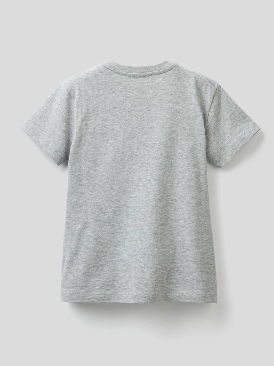 T-shirt in cotone con stampa 3D image number 2