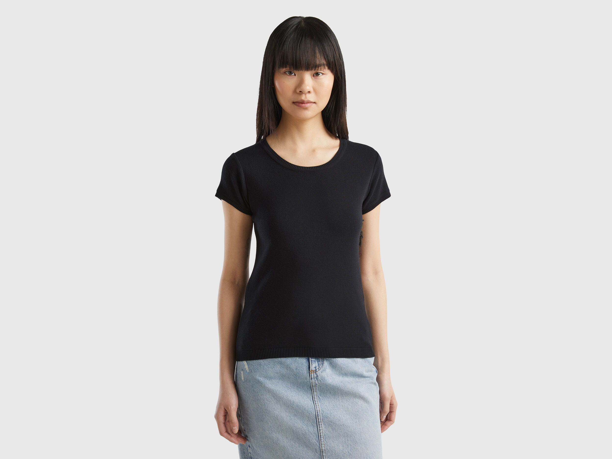 Maglie cotone benetton shop