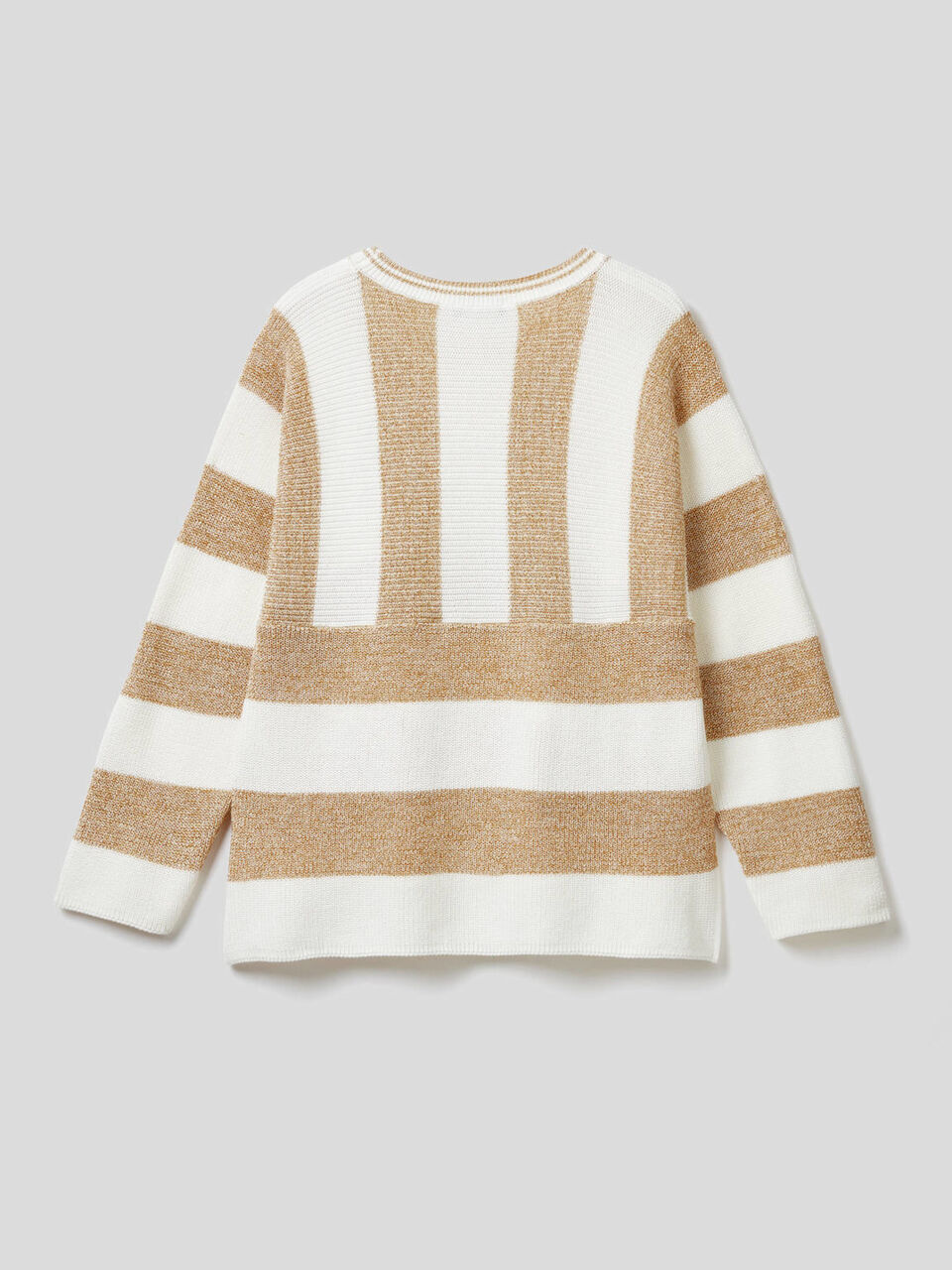 Maglia a righe con filo di lurex image number 2