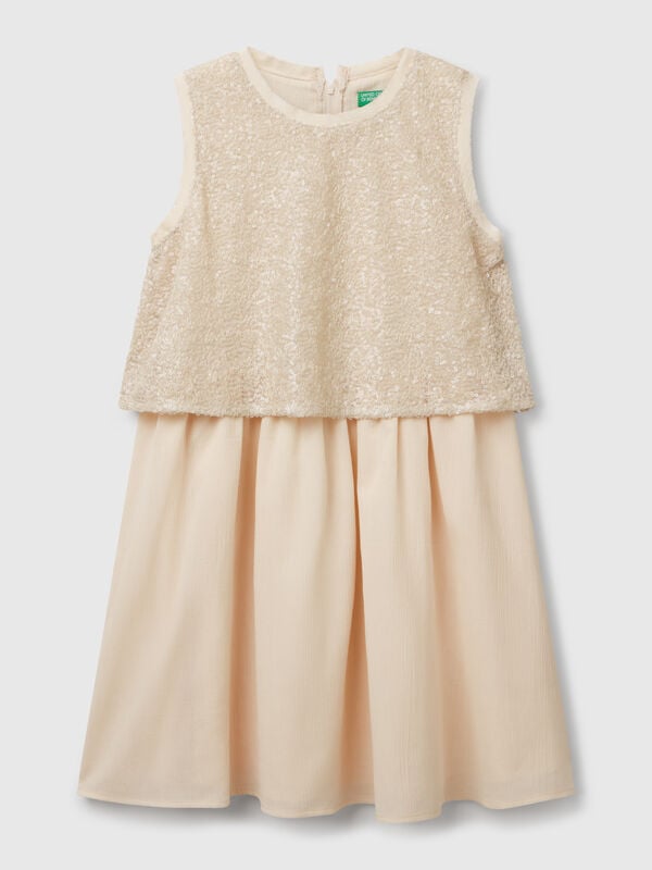 Abito con paillettes Bambina