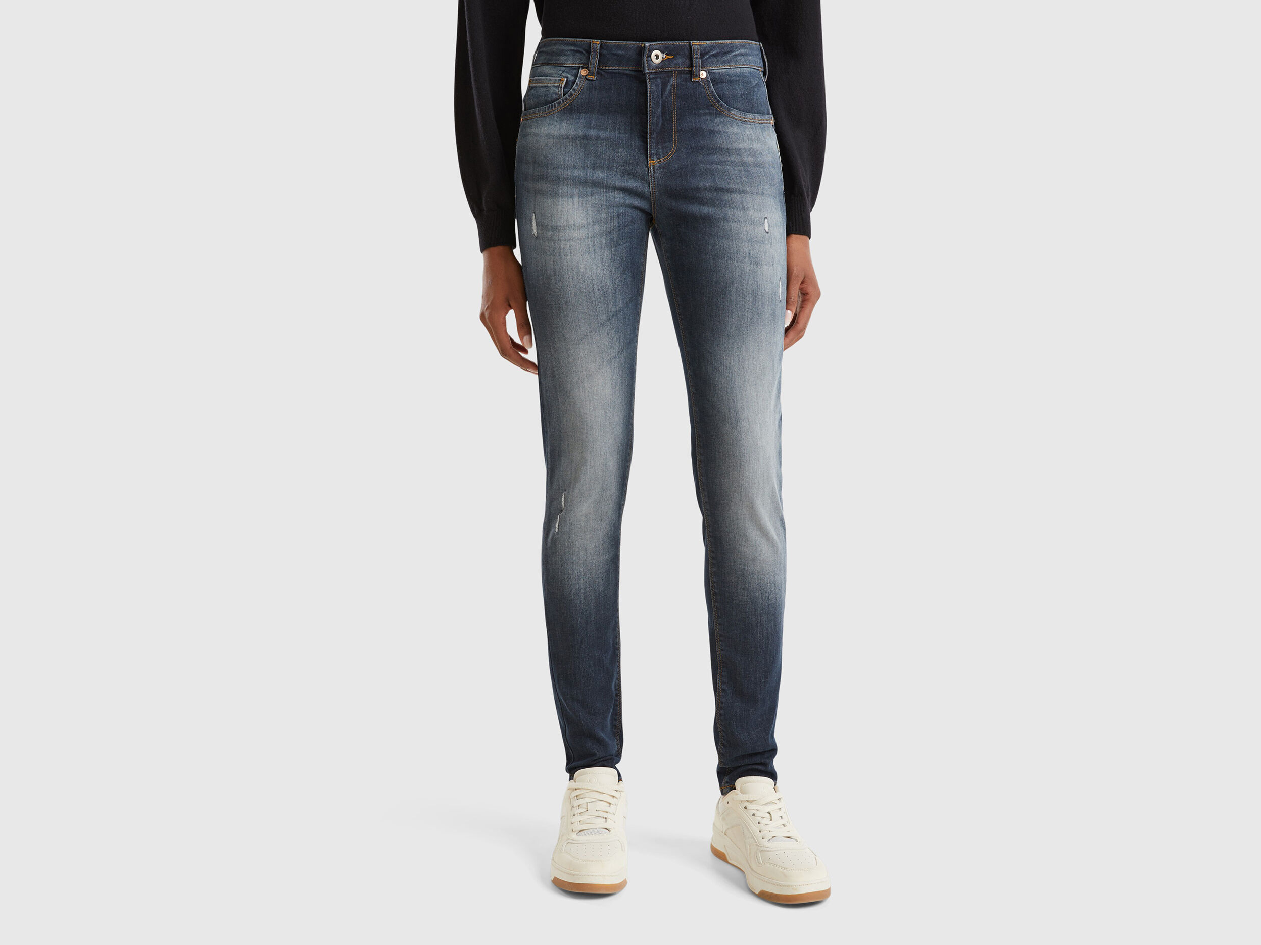 Jeans benetton donna hot sale