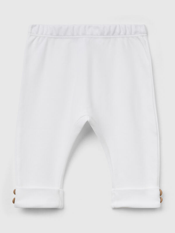 Leggings in puro cotone Baby
