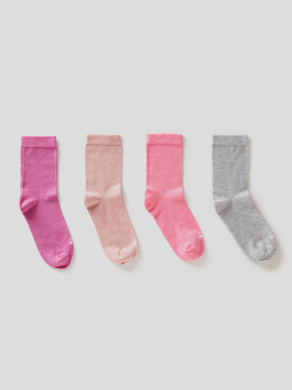 Quattro paia di calze in cotone bio stretch image number 1