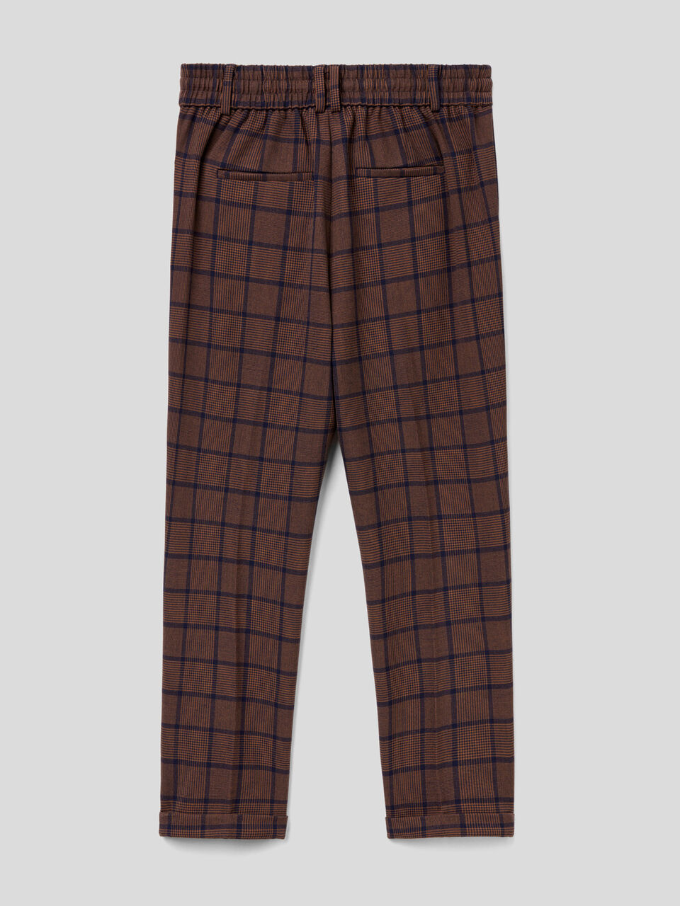 Pantaloni fantasia con elastico in vita image number 2