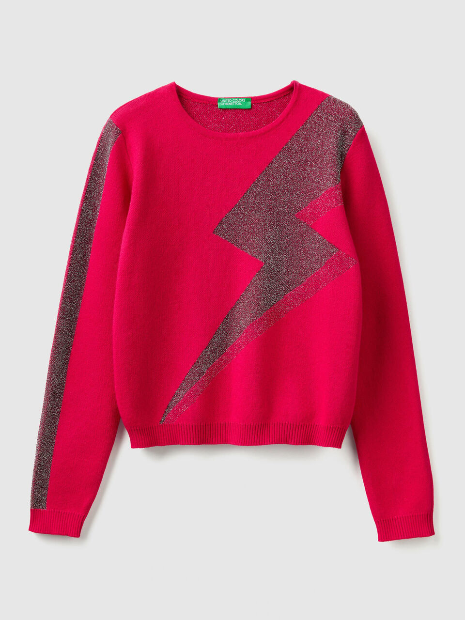 Maglia con grafiche lurex image number 1