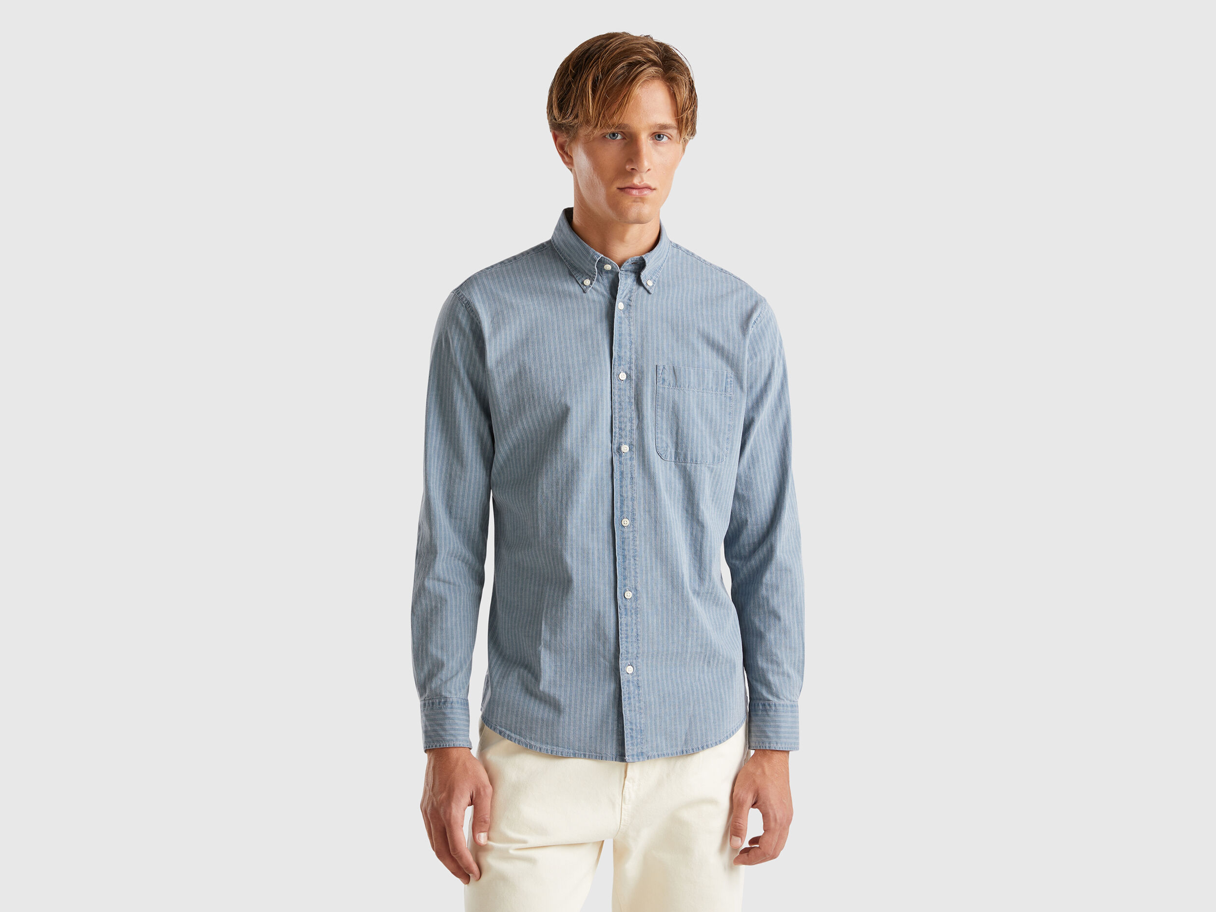 Camicie benetton uomo 2019 new arrivals