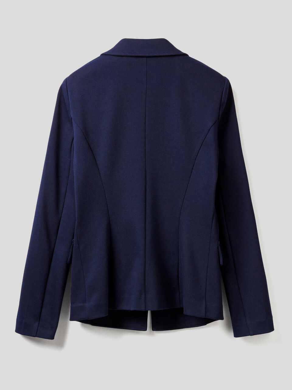 Blazer in misto cotone stretch image number 2