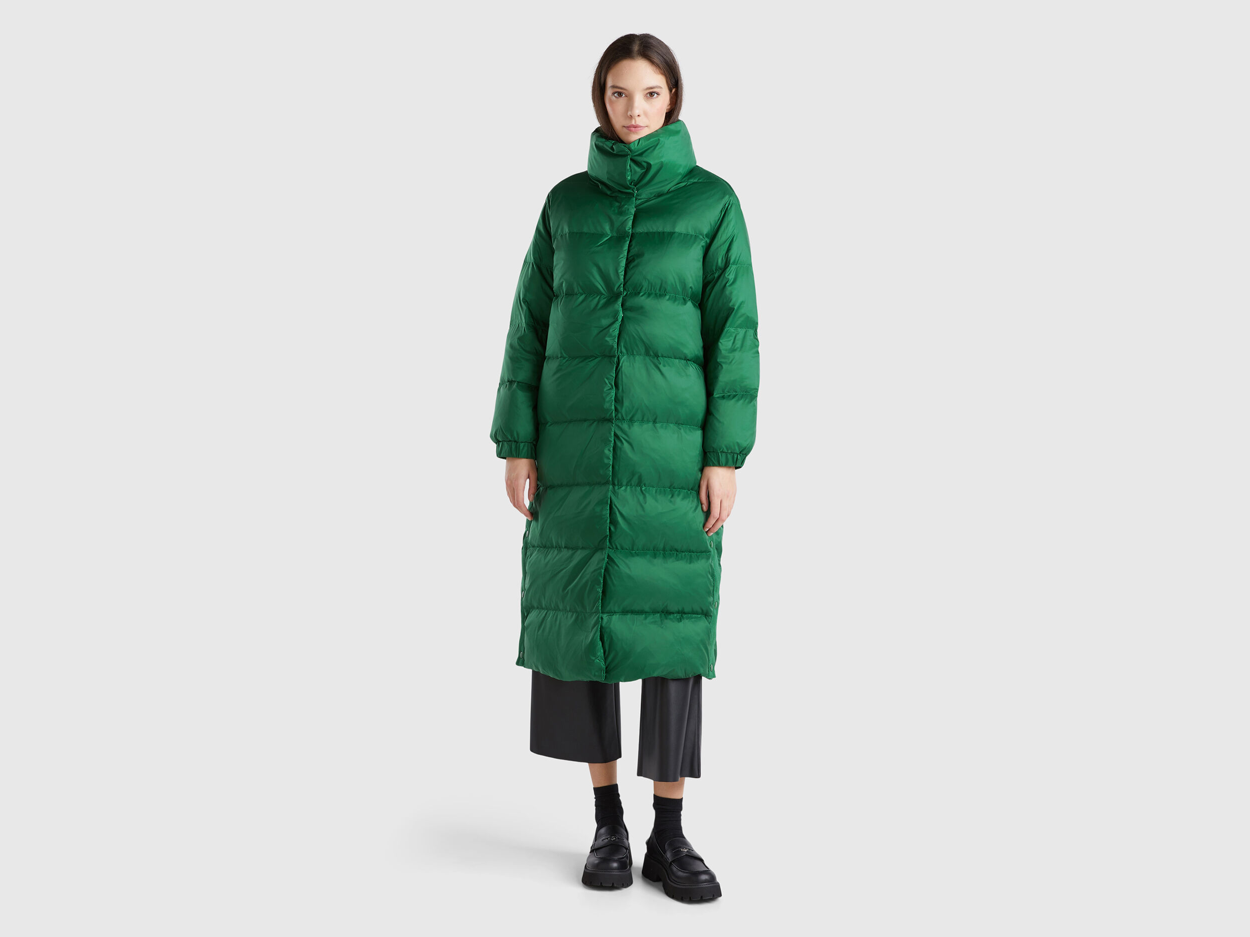 Benetton piumini lunghi shop