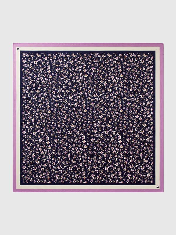 Foulard fantasia in tessuto  Donna