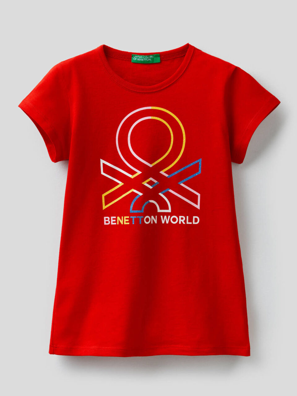 T-shirt in puro cotone con stampa image number 1