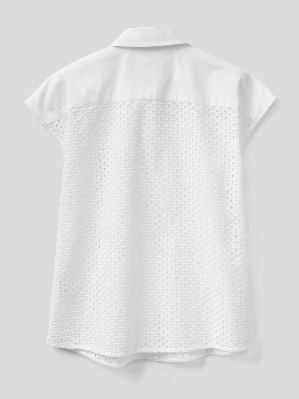 Camicia in sangallo di 100% cotone image number 2
