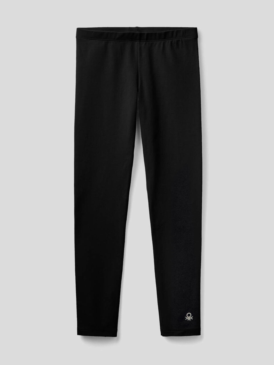 Leggings con logo in lurex image number 1