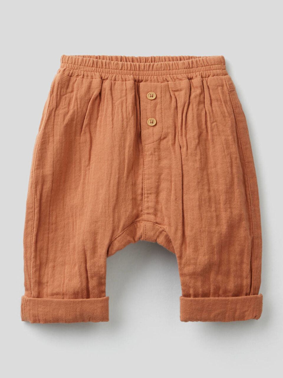 Pantaloni in puro cotone image number 1
